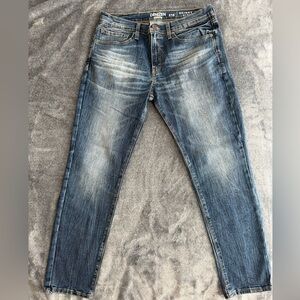 Men’s Skinny Fit 34x30 Levi 216 Denizen Denim Blue Jeans